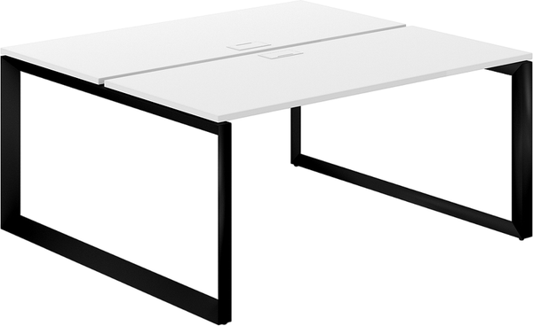 Комплект письменных столов Norden 160х143.8х75 / PR.246.WH.O59.BL - фото