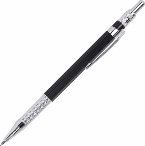 Механический карандаш Brauberg Metallic-X 20. С набором грифелей HB (12шт) / 181967