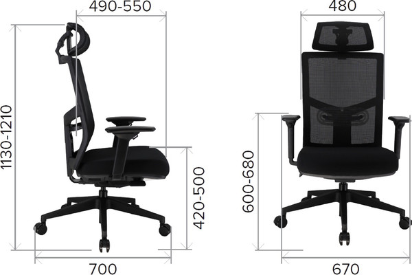 Кресло офисное Everprof Fuji