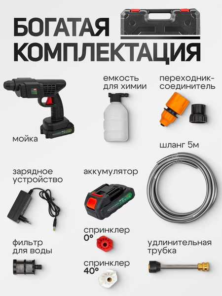 Мойка высокого давления RockForce RF-PG001