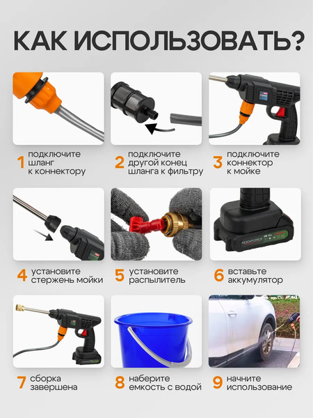 Мойка высокого давления RockForce RF-PG001