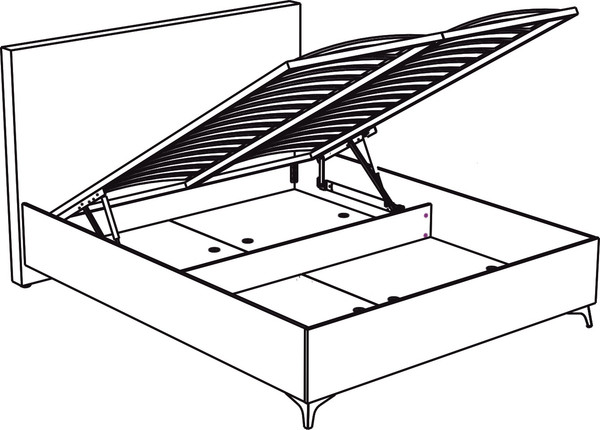Двуспальная кровать Премиум Флоренция