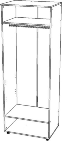 Шкаф Премиум Флоренция двухстворчатый