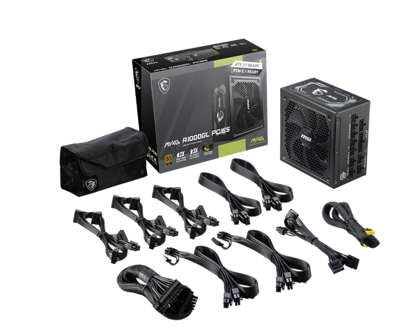 Блок питания для компьютера MSI MAG A1000GL PCIE5