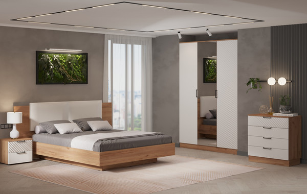 Двуспальная кровать Премиум Оливия