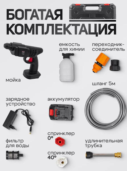 Мойка высокого давления Forsage F-PG001