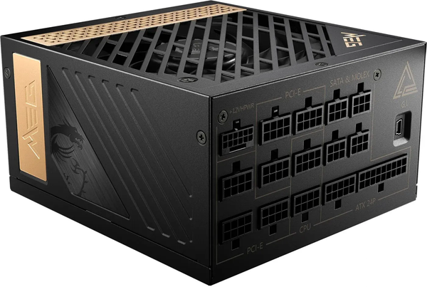 Блок питания для компьютера MSI MEG AI1300P PCIE5 - фото