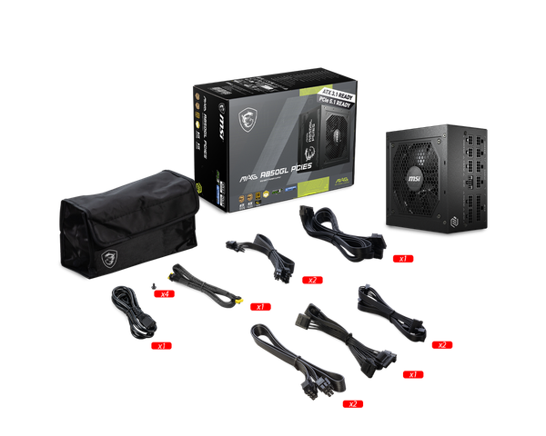 Блок питания для компьютера MSI MAG A850GL PCIE5