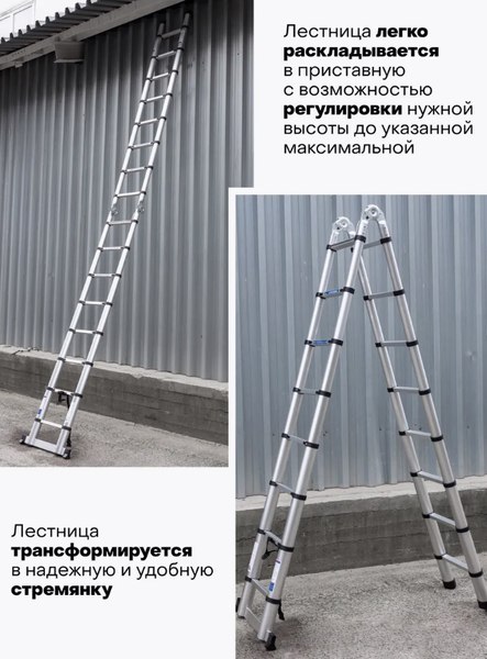 Лестница-стремянка Scheppach Sch-UP250-M