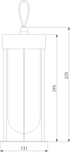 Светильник уличный Elektrostandard Ritz 35183/S