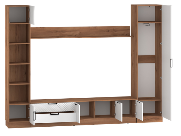 Стенка Премиум Оливия под ТВ