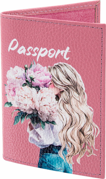 Обложка на паспорт Brauberg Девушка / 238868