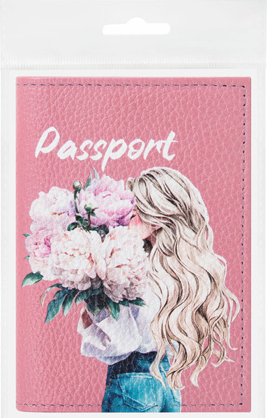Обложка на паспорт Brauberg Девушка / 238868
