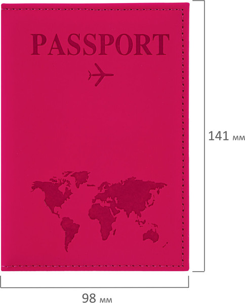 Обложка на паспорт Staff Passport Map / 238761