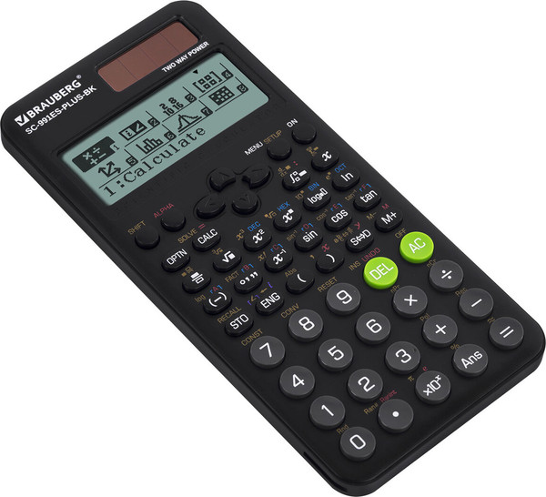 Калькулятор Brauberg SC-991ES-Plus-BK / 272651 - фото