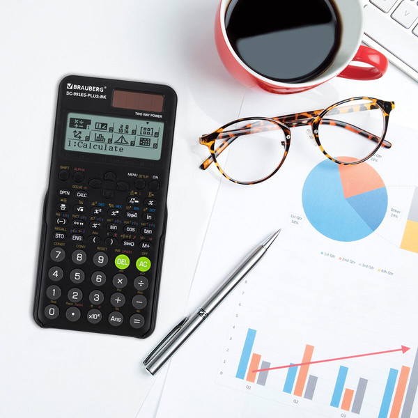 Калькулятор Brauberg SC-991ES-Plus-BK / 272651