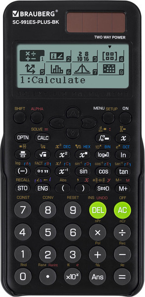 Калькулятор Brauberg SC-991ES-Plus-BK / 272651