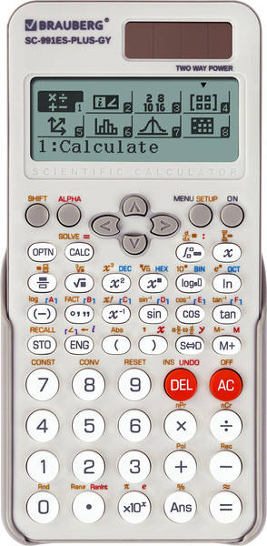 Калькулятор Brauberg SC-991ES-Plus-GY / 272652