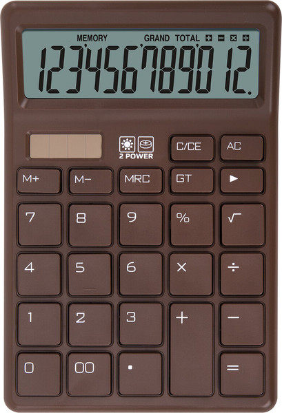Калькулятор Brauberg CH-12-BR / 272961