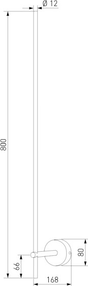 Бра Elektrostandard Fine 4000K 40132/LED