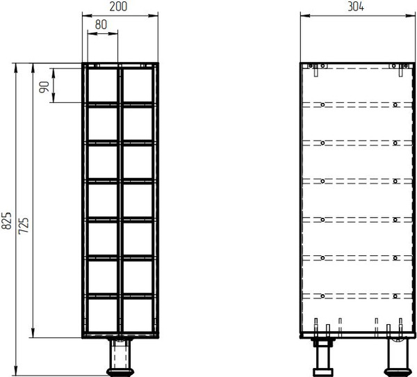 Шкаф-стол кухонный Dipriz Д.70094.2