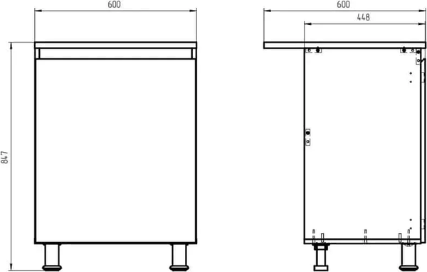 Шкаф под мойку Dipriz Малага / Д.70099.1