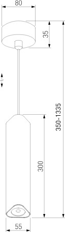 Потолочный светильник Elektrostandard 50310 LED 12W 4000K