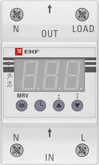 Реле напряжения EKF PROxima MRV-25A