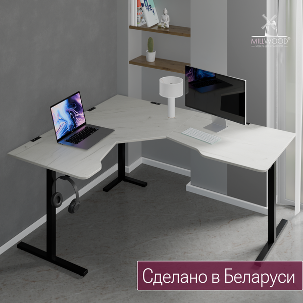 Компьютерный стол Millwood Турин угловой 150х180