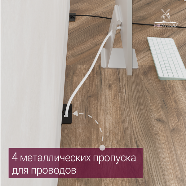 Компьютерный стол Millwood Турин угловой 150х180