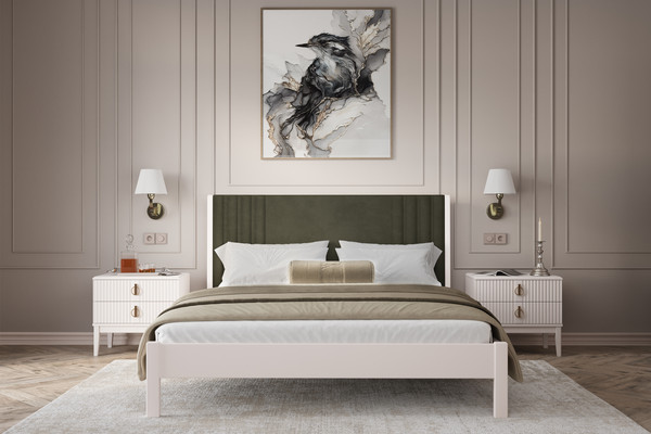 Двуспальная кровать Bravo Мебель Нортан 180х200