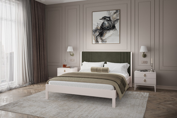 Двуспальная кровать Bravo Мебель Нортан 180х200