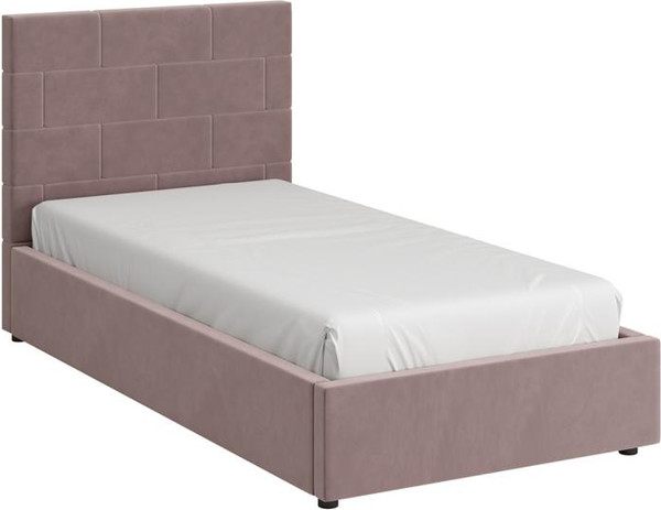 Односпальная кровать Bravo Мебель Тайм 90х200 без ПМ стандарт 2 вариант - фото