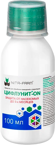 Средство для дезинсекции помещений Nita-Farm Цифлунит-ON - фото