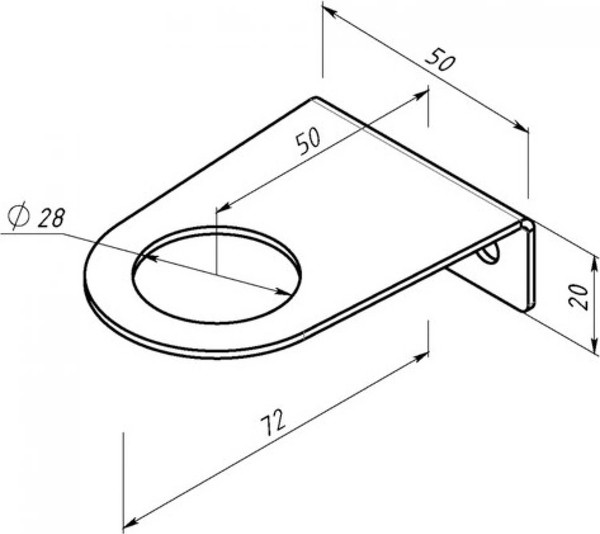 Держатель для дозатора Rexant 38-0698
