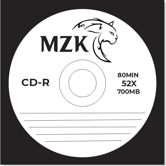 Диск CD-R MZK 700Mb - фото