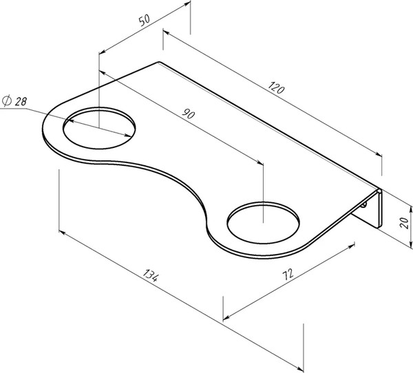 Держатель для дозатора Rexant 38-0699