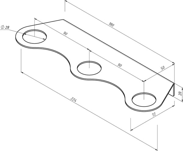 Держатель для дозатора Rexant 38-0701