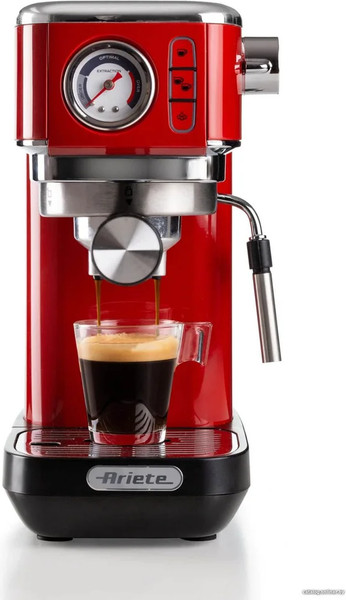 Кофеварка эспрессо Ariete 1381/33 / 00M138113AR0 (красный)