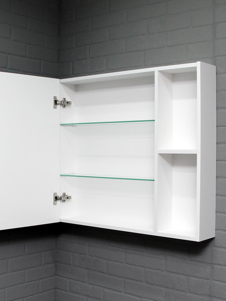 Шкаф с зеркалом для ванной Айсберг Веста 80 DV5920HZ