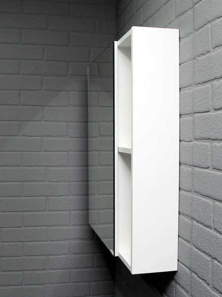 Шкаф с зеркалом для ванной Айсберг Веста 70 DV5919HZ (левый/правый)