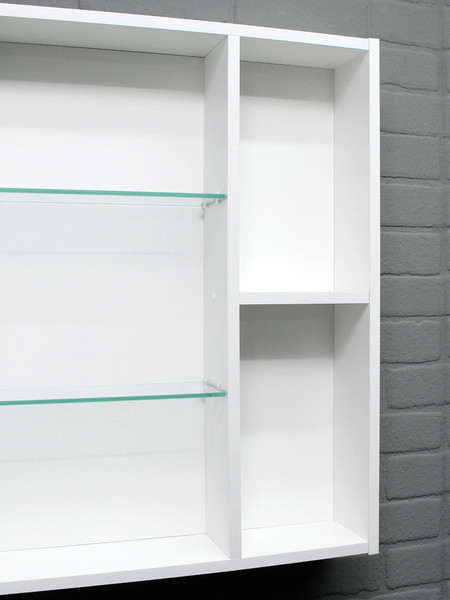 Шкаф с зеркалом для ванной Айсберг Веста 70 DV5919HZ (левый/правый)