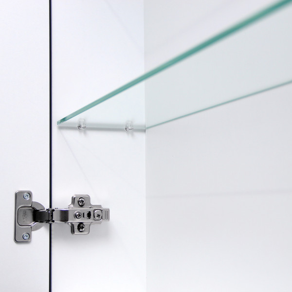 Шкаф с зеркалом для ванной Айсберг Веста 70 DV5919HZ (левый/правый)