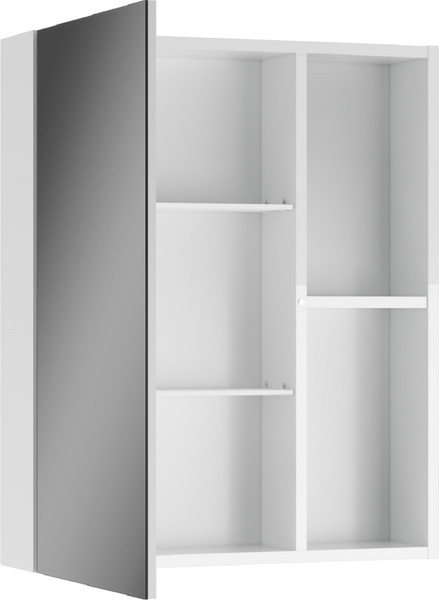 Шкаф с зеркалом для ванной Айсберг Веста 60 DV5918HZ