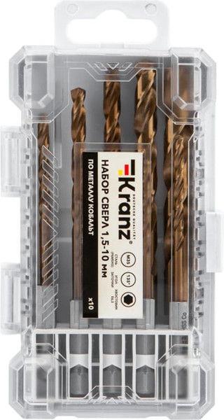 Набор сверл Kranz KR-91-0634-1