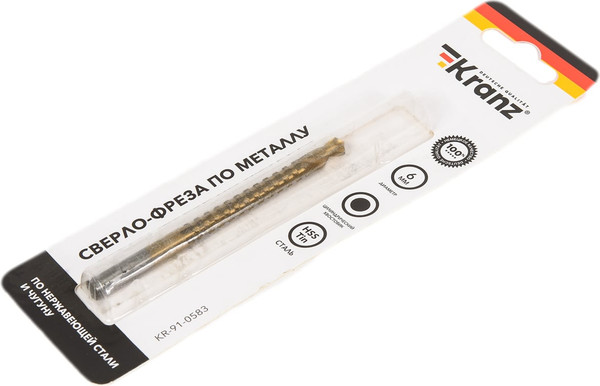 Сверло Kranz KR-91-0583