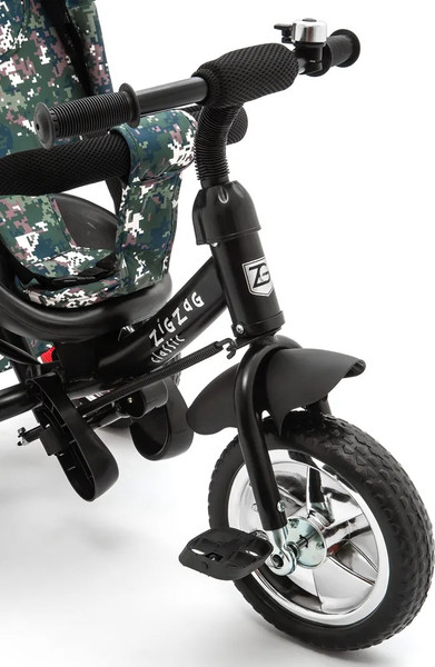 Трехколесный велосипед с ручкой ZigZag Classic 10/8 5588 / 33550