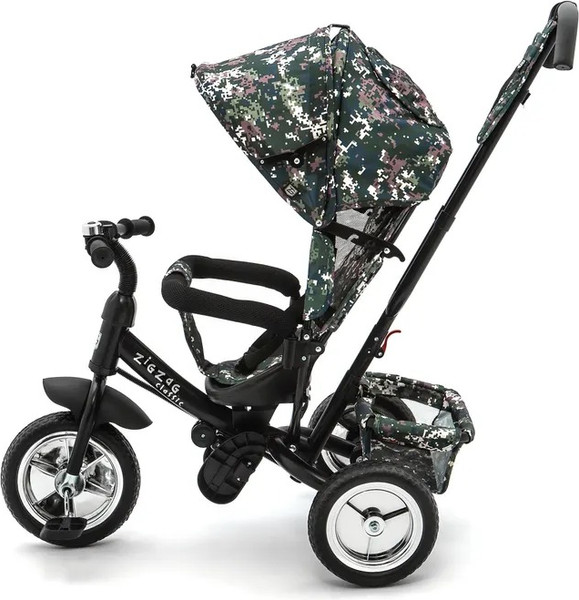 Трехколесный велосипед с ручкой ZigZag Classic 10/8 5588 / 33550