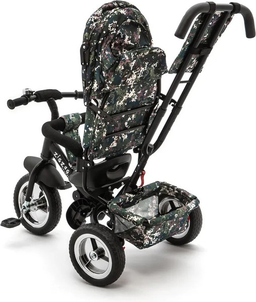 Трехколесный велосипед с ручкой ZigZag Classic 10/8 5588 / 33550