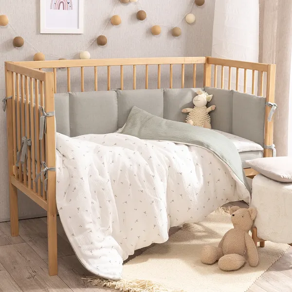 Комплект постельный для малышей Perina Muslin / КПБ3-М.1.22х2.8